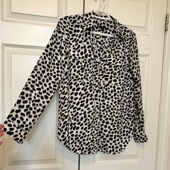 Ann Taylor leopard blouse - Picture 6 of 6